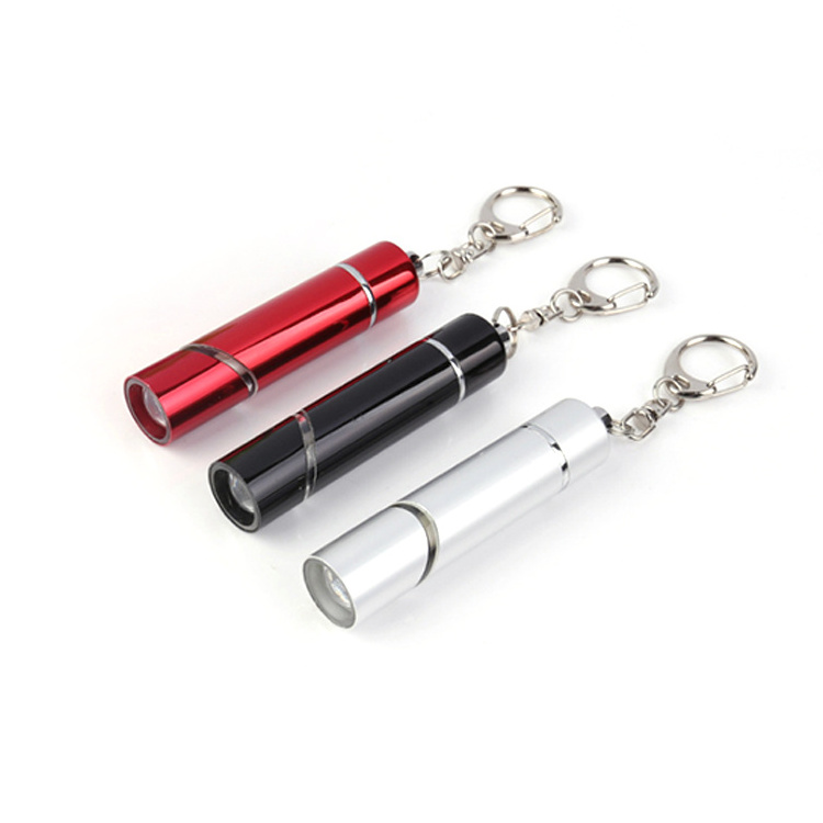 Colourful Pink Promotion Gift Mini Penlight Aluminum Alloy T6 Led Torch Keychain Flashlight For Girls Keychain Led Flashlight