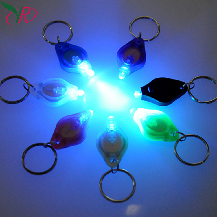 UV Mini LED Keychain Flashlight Black light UV Lights Key chain Light Torch