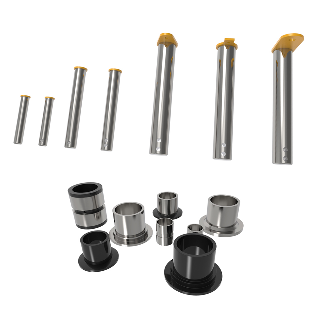 Wheel Loader Bucket Shaft Pins Excavator Pins and Bushings Excavator Attachment Pc300 Pc200 1 Pcs Standard Size or Customized