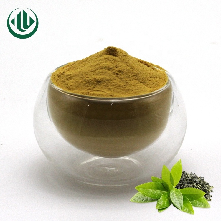 Customization Instant Green Tea L Theanine Extract Oil Soluble For Flat Stomach Instant Green Tea Powder