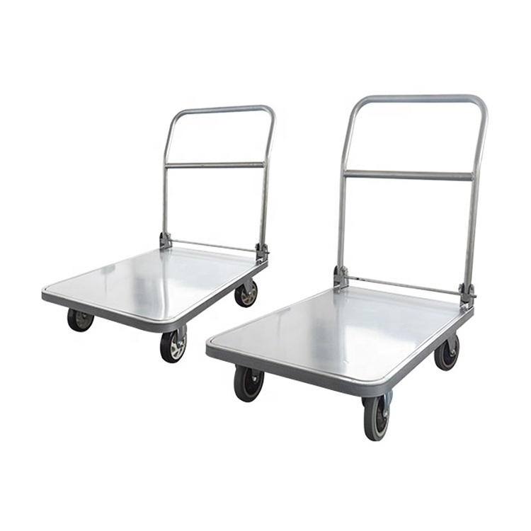 WBD stainless steel platform trolley heavy load industrial Stainless Steel Trolley Cart