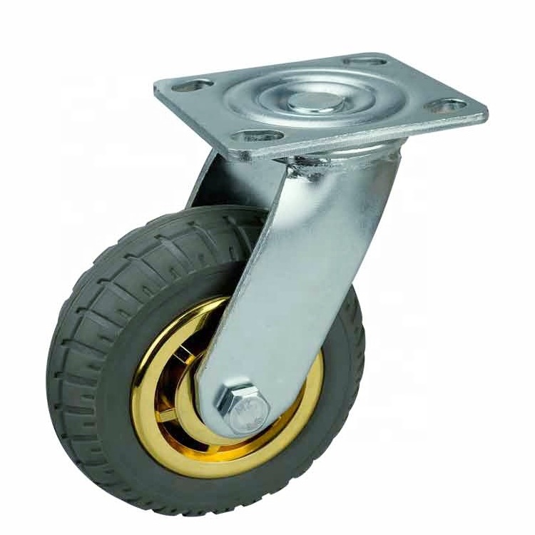 WBD 230Kg - 300Kg Swivel Locking Rubber Wheel Caster Heavy Duty