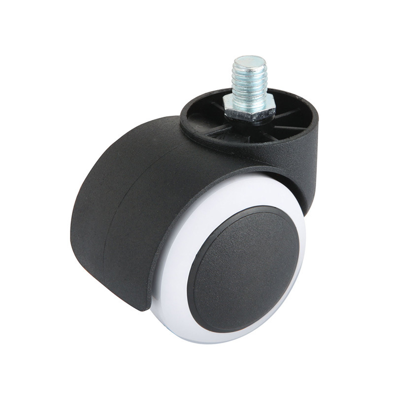 Ready to ship In stock 2 inch furniture  Caster Wheels Replacement PU Swivel Casters replacement wheels for office chairs