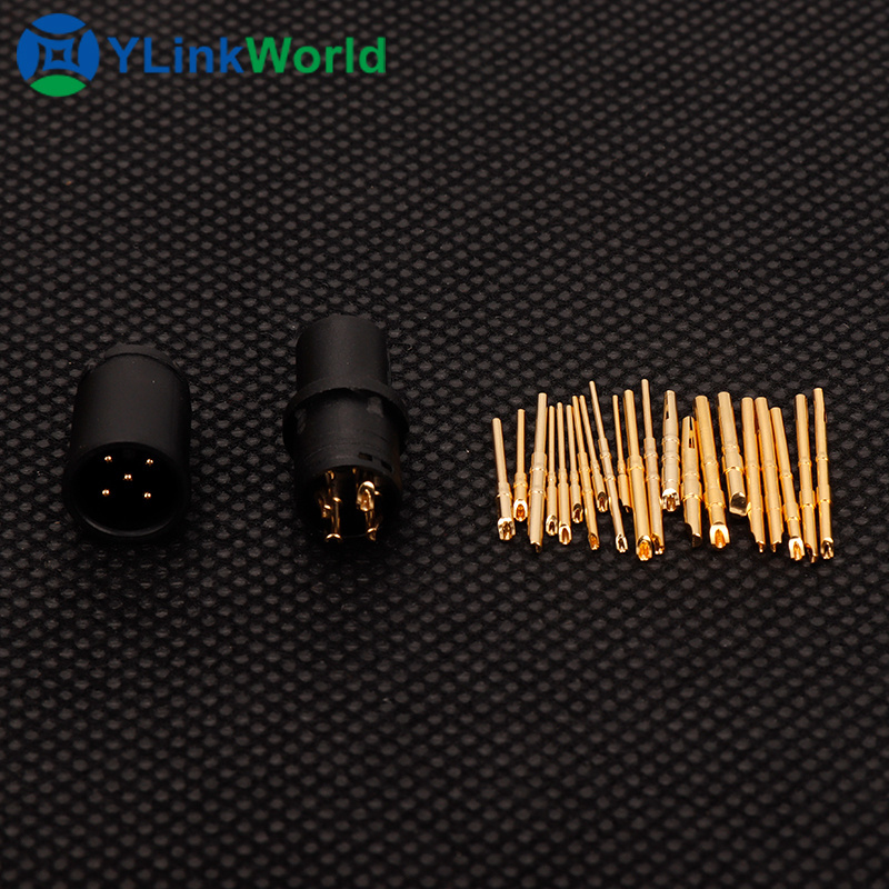 Customization High Quality Connectors Male Female Contact Terminals Pins Brass Pogo Pin Spring Contact Pin Factory