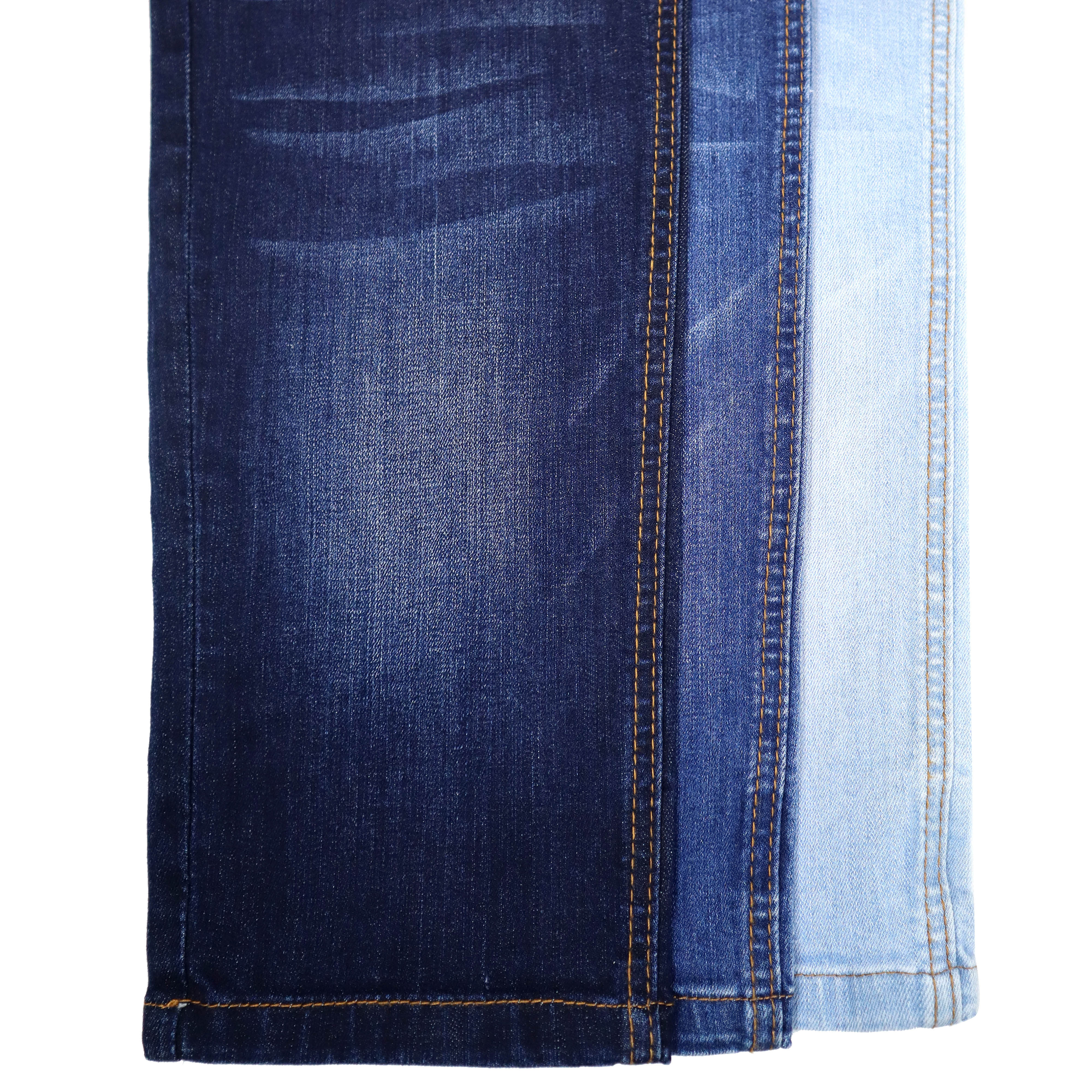 CF-K0825T 93%cotton 6%polyester 1%spandex poly stretch woven hemp denim fabric stretch woven hemp denim fabric