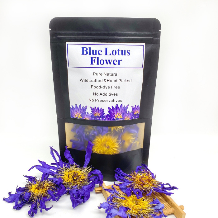 Factory price OEM Customizable Natural Dried Whole Blue Lotus Blooming Flower Tea