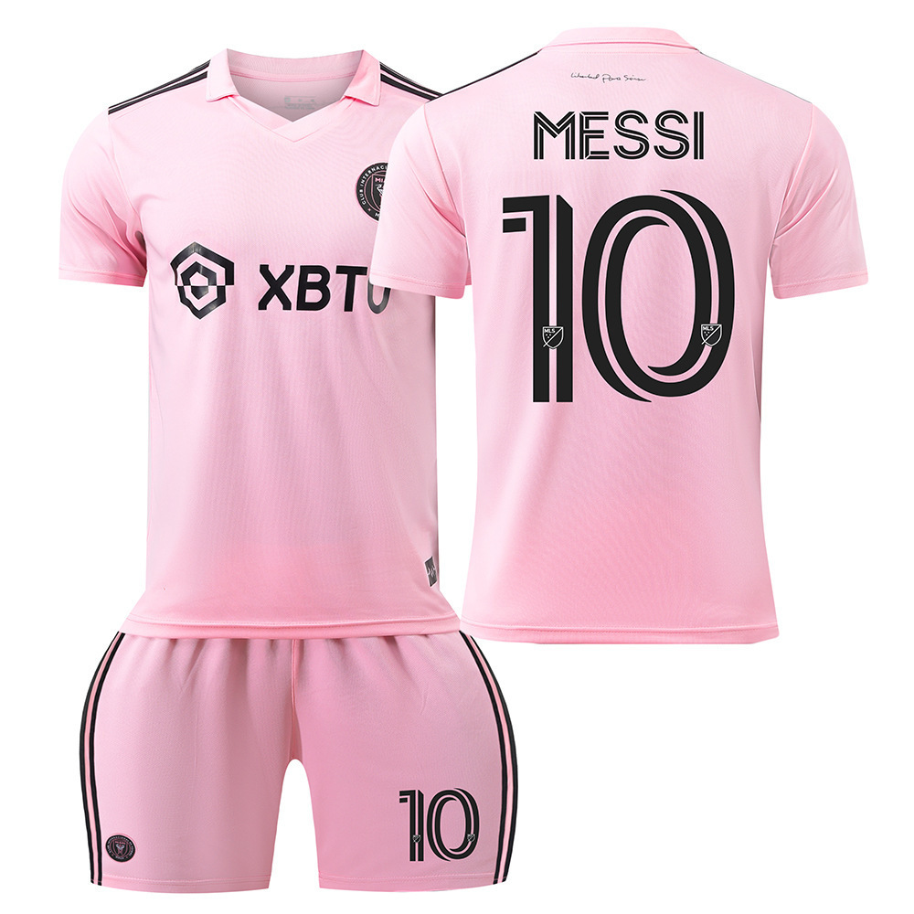 2024 New Soccer Wear Argentina Football Jersey 10 Messi Miami Jersey Kids Men Soccer Jersey