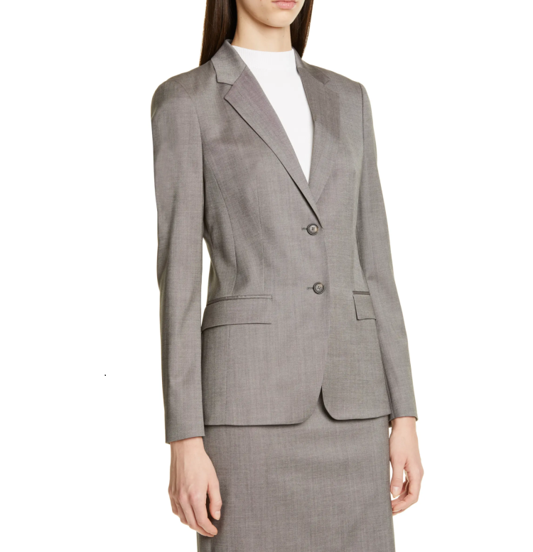 Factory Custom Oem One Stop Service Blazer Femme 2022 Veste Professional Puff Sleeve Jacket Irregular Suit Dress Blazer Women