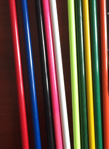 8mm 10mm 12mm Flexible Taper Solid Fibreglass rod, frp rods, gfrp rods china factory