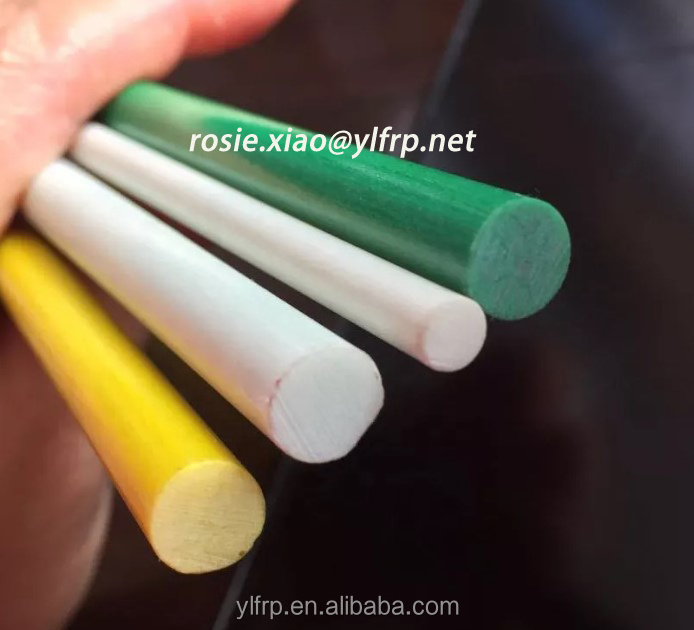 8mm 10mm 12mm Flexible Taper Solid Fibreglass rod, frp rods, gfrp rods china factory