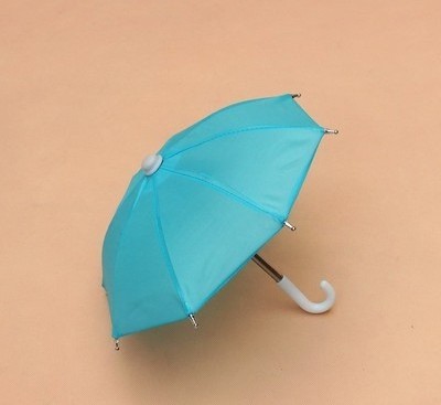 Mini Mobile Phone Sunshade Small Umbrella Motorcycle Decorative Umbrella