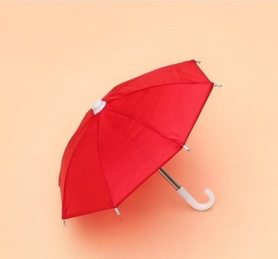 Mini Mobile Phone Sunshade Small Umbrella Motorcycle Decorative Umbrella