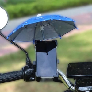 Sturdy Frame Small Size Manual Open Custom Display Toy Mini Umbrella for Phone