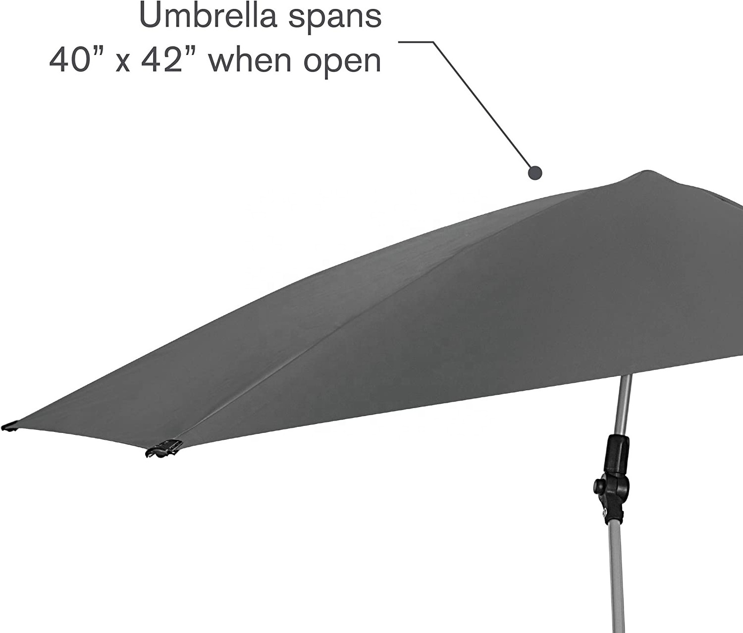 Sport Versa Umbrella SPF 50+ Adjustable Paraguas Umbrella with Universal Clamp clip Umbrella