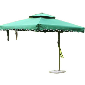 Chinese High quality fashion large outdoor garden hotel umbrella beach umbrella with tassels sunshade patio umbrella