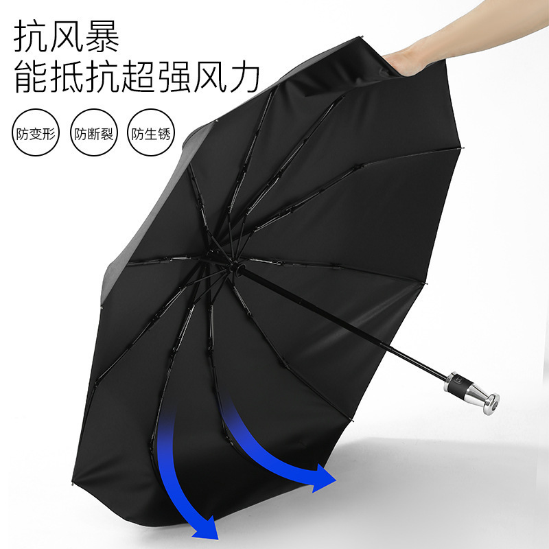 Xiamen X308 Rolls-Royce handle Fully Automatic Customized with Printing Logo Advertising gift high quality Umbrella