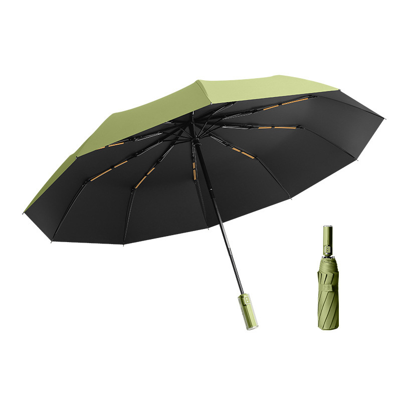 Convenience Crystal mechanical handle windproof UV protection popular market umbrella Rain gear with mini gift box