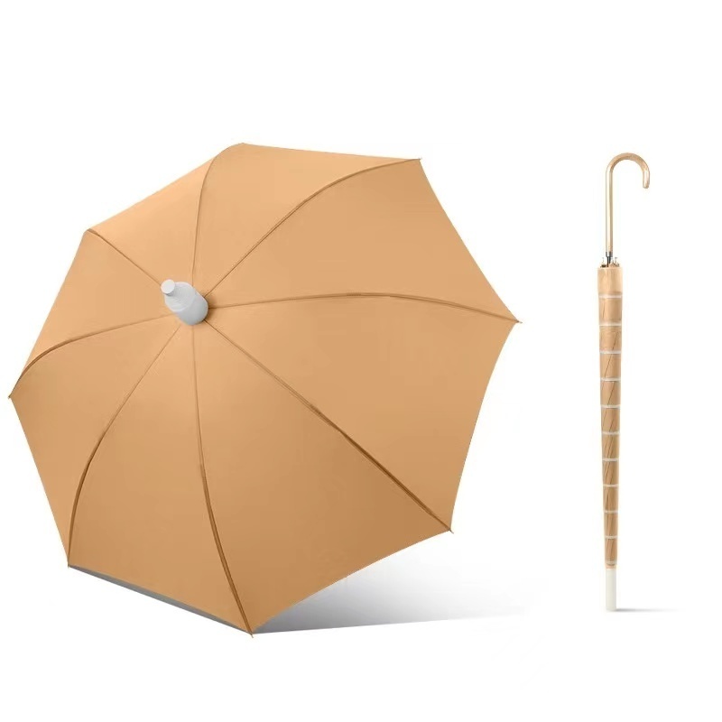 umbrella custom Fantastic anti drip telescopic rain plastic sleeve cover umbrella with plastic cover Handle J Stick Umbrella