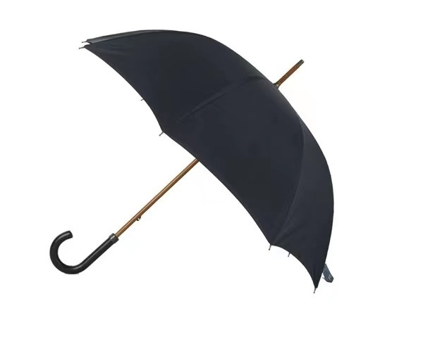 wooden craft stick umbrella Japanese products Anime printed double umbrella with hook handle windproof