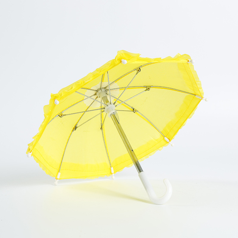 mini mobile phone stand umbrella toy sunscreen multi-functional stand mini take-out waterproof cycling shading