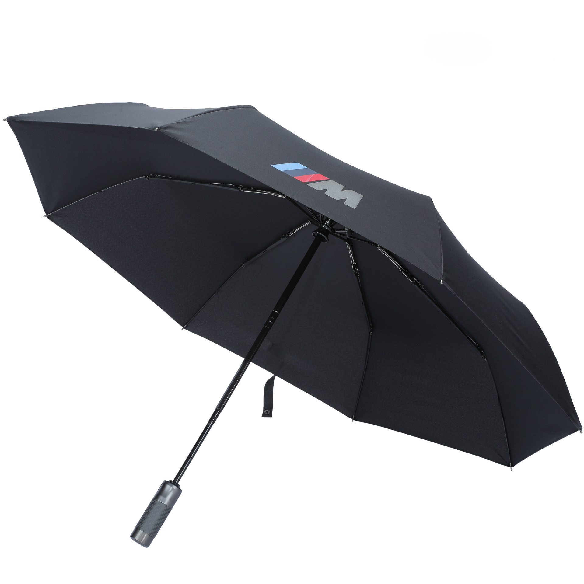 Automobile brand carbon fiber umbrella 3 fold auto umbrella car gift and advertisement promos umbrella