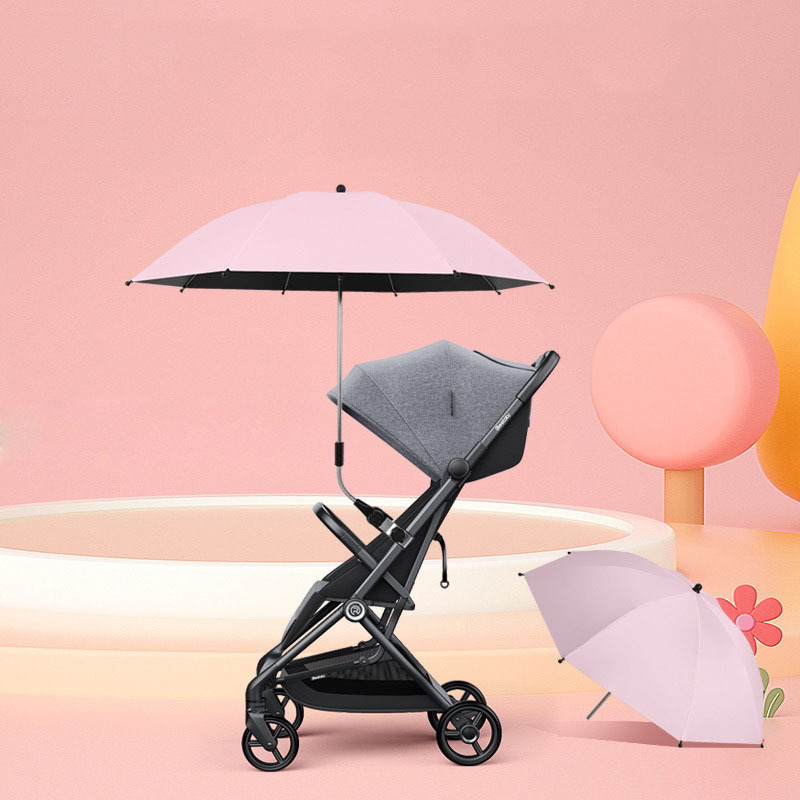 general hand push children's car umbrella walking baby magic sunscreen sun umbrella