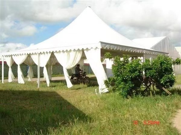 Wedding Tent Party Gazebo Canopy Tent White Large Awning for garden patio European spire shed wedding activities white awning