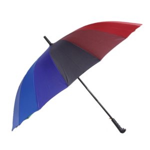 Customized Logo 16K Automatic Open Iridescence Umbrella popular special rainbow spiral fancy straight umbrella