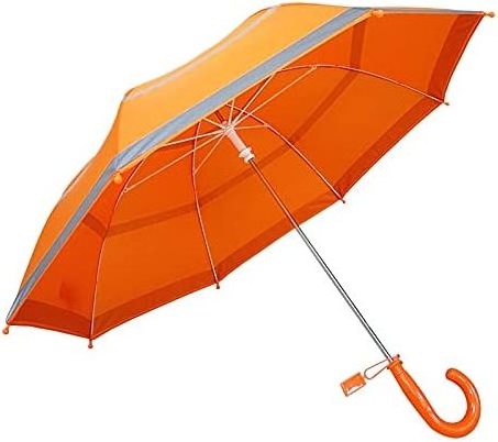 Hot sale Reflective Children's Umbrella Safety Umbrella rainy days blue windproof and rainproof kid umbrella