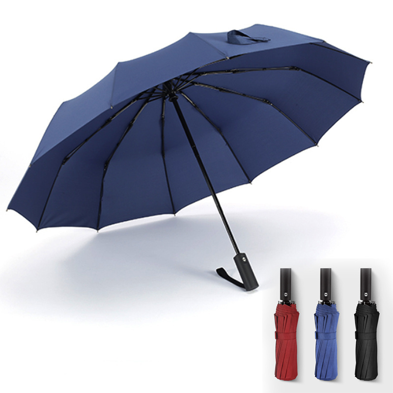 BSCI High quality Personality logo printing umbrella Advertising strong frame Windproof Paraguas umbrella