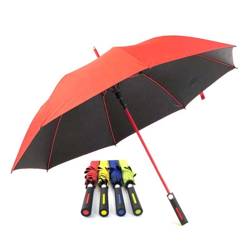 match color 27 Inch Auto Open Advertising Fiberglass Strong Windproof Brand Luxury Customized umbrella