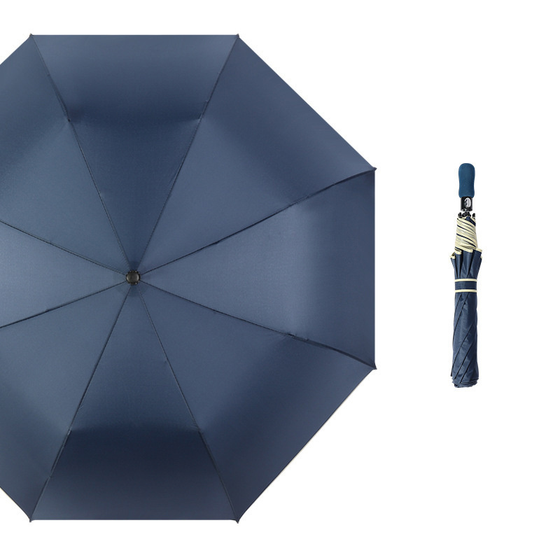 Custom high quality folding umbrella promotion light weight tow fold umbrella