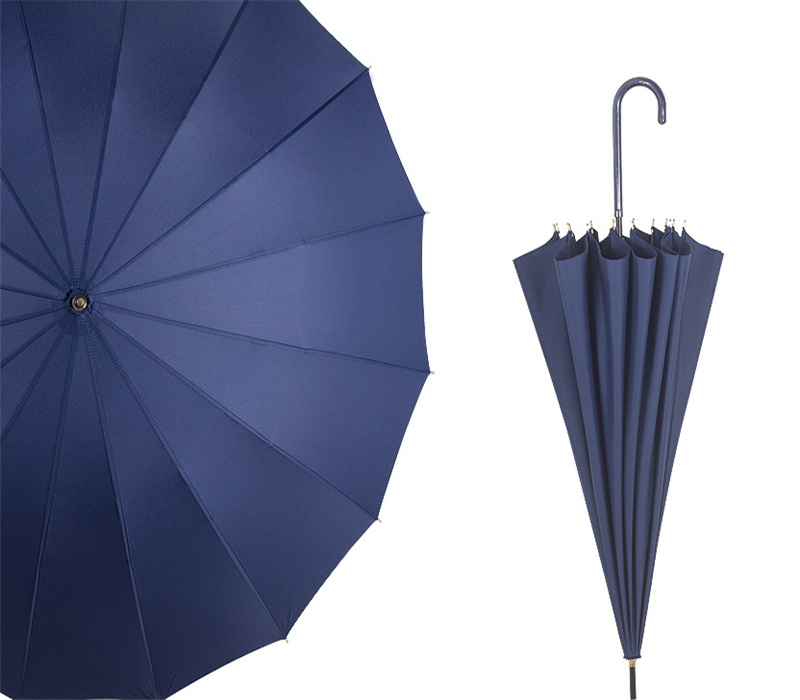 23inch 16ribs 190T pongee waterproof japanese umbrella japan