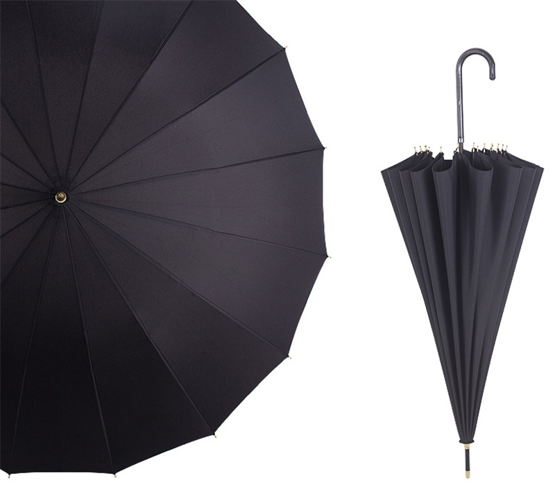 23inch 16ribs 190T pongee waterproof japanese umbrella japan