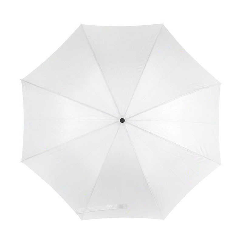 White Color Personalized Customized Fold Umbrella with Print Logo Umbrella