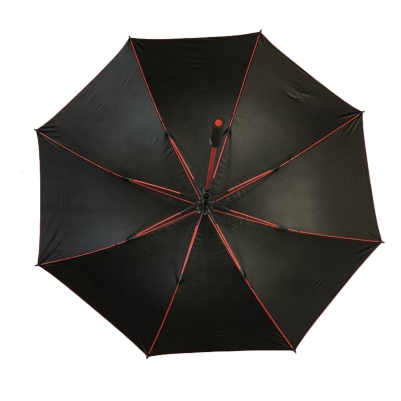 match color 27 Inch Auto Open Advertising Fiberglass Strong Windproof Brand Luxury Customized umbrella