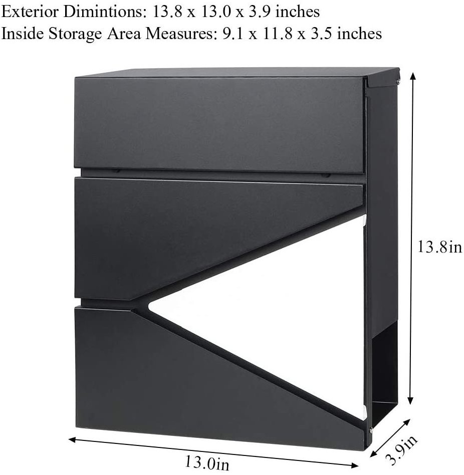 mailboxes residential modern apartment building materials old newspaper box post parcel box mailbox