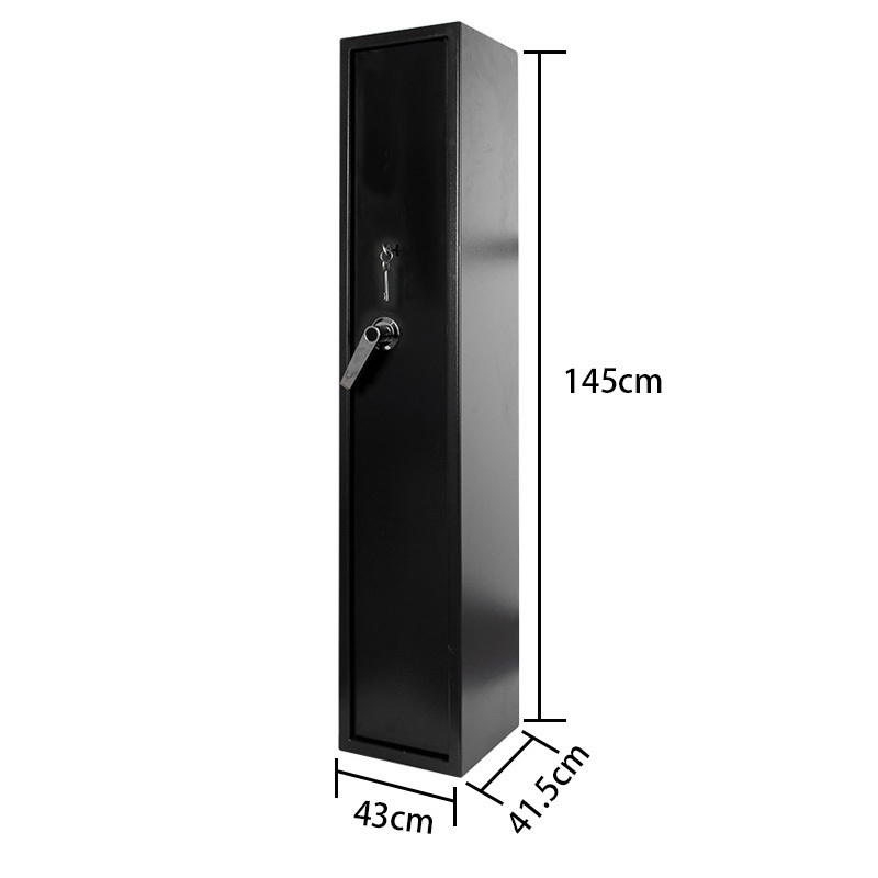 gun safe box gun Security Box with handle and 5 lock point Keys home security gun cabinet