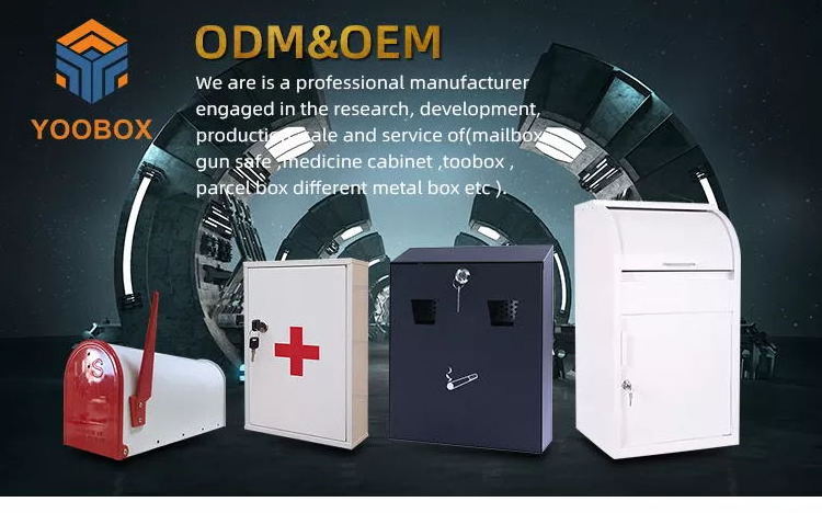 wall mounted safety first aid kit box medical cabinet medicine box