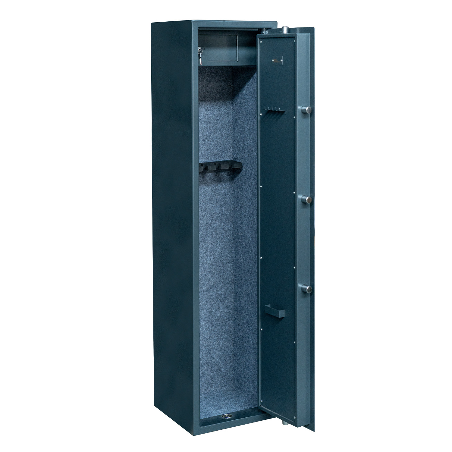 Home security 3mm steel steel gun safe cabinet high quality large size with ammo box