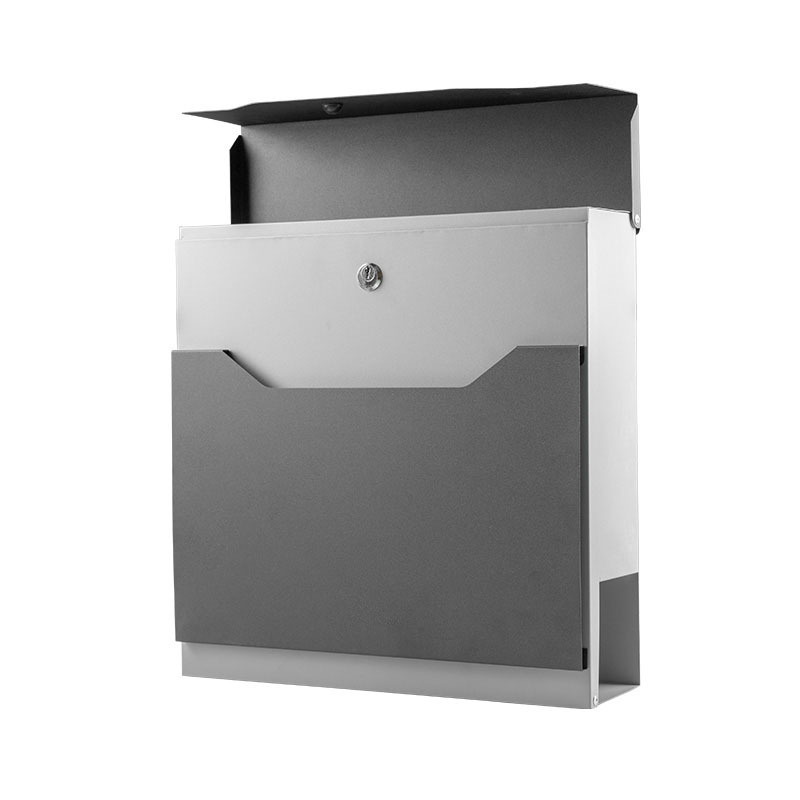 outdoor metal waterproof wall mount galvanize steel new style fashion mailboxes residential