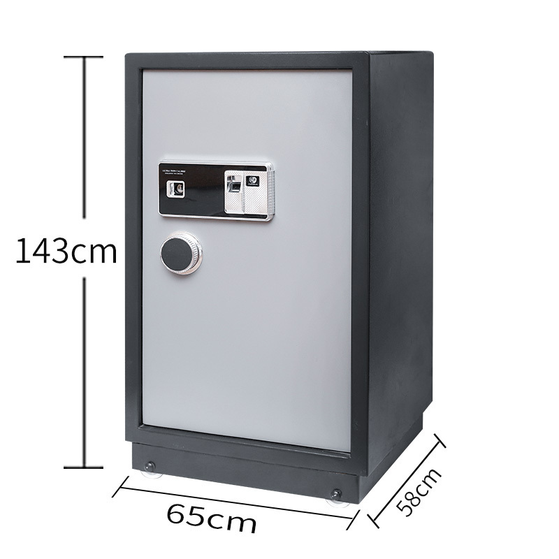 large smart safe box money metal home security fingerprint safe box security safe box