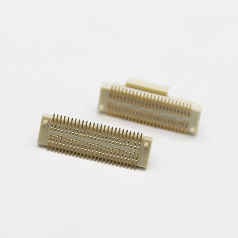 Board to board spacing 0.50mm 0.8mm male female smd smt type pcb industrial circular connector push pull connector