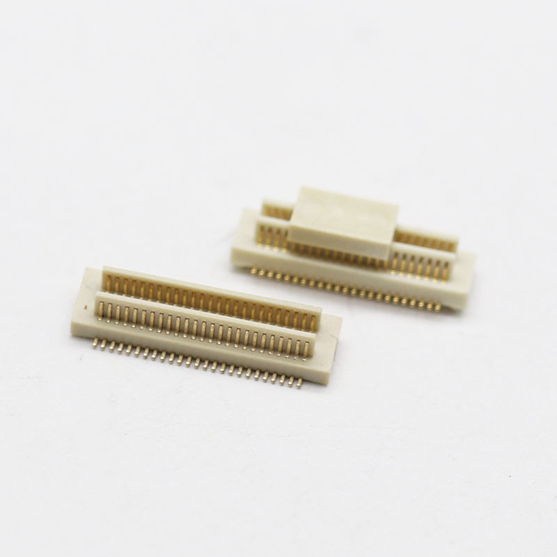 Board to board spacing 0.50mm 0.8mm male female smd smt type pcb industrial circular connector push pull connector