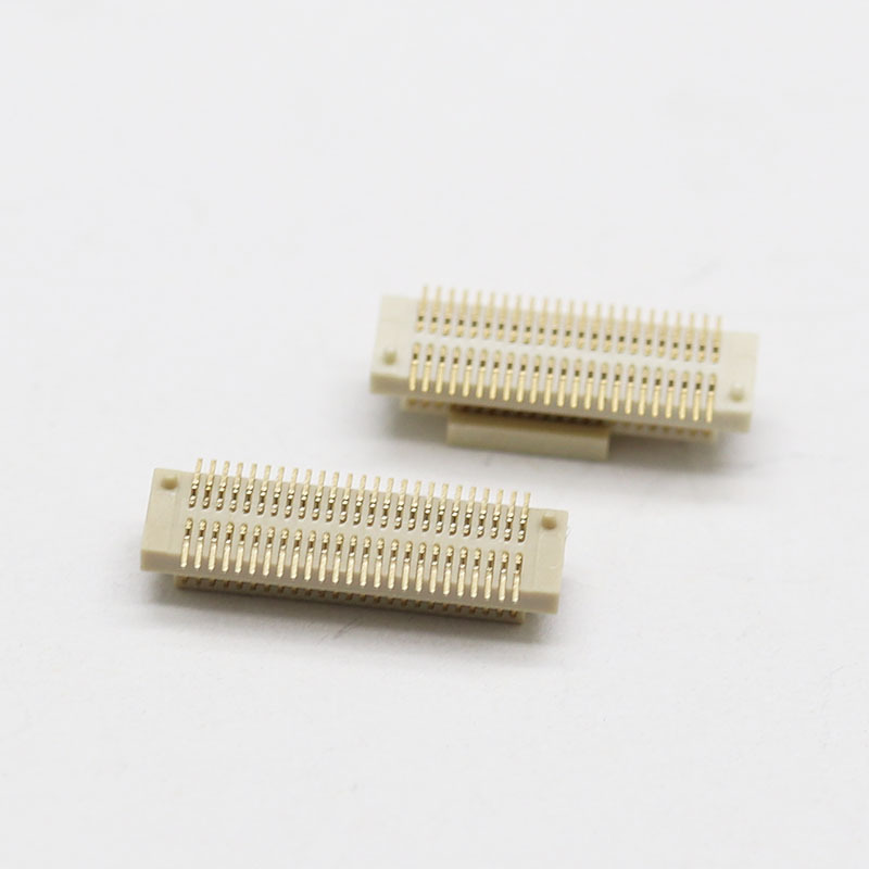 Board to board spacing 0.50mm 0.8mm male female smd smt type pcb industrial circular connector push pull connector