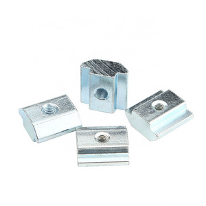 T slot Slide-in Square Sliding Hammer T nut T-nut T Block Tee Nut for Aluminum Profile