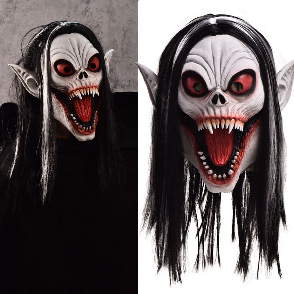 Hot-selling Novelty Items Vampire Mask Costume  Latex Scary Mask For Carnival