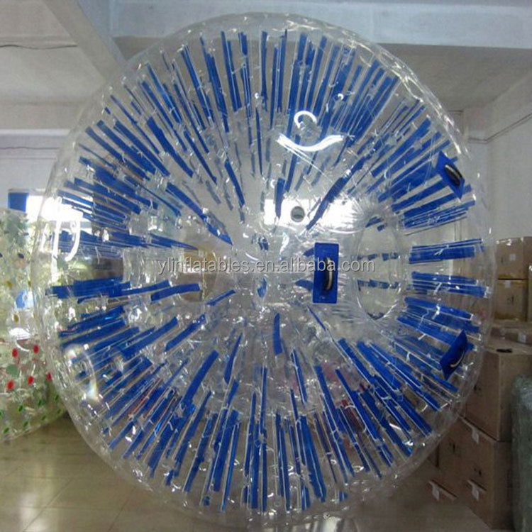 Transparent Giant Inflatable Zorb Ball 1.0 MM PVC For People