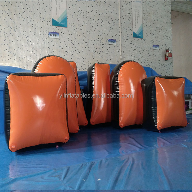 Team Building Inflatable Games, Inflatable Paintball Bunker In China