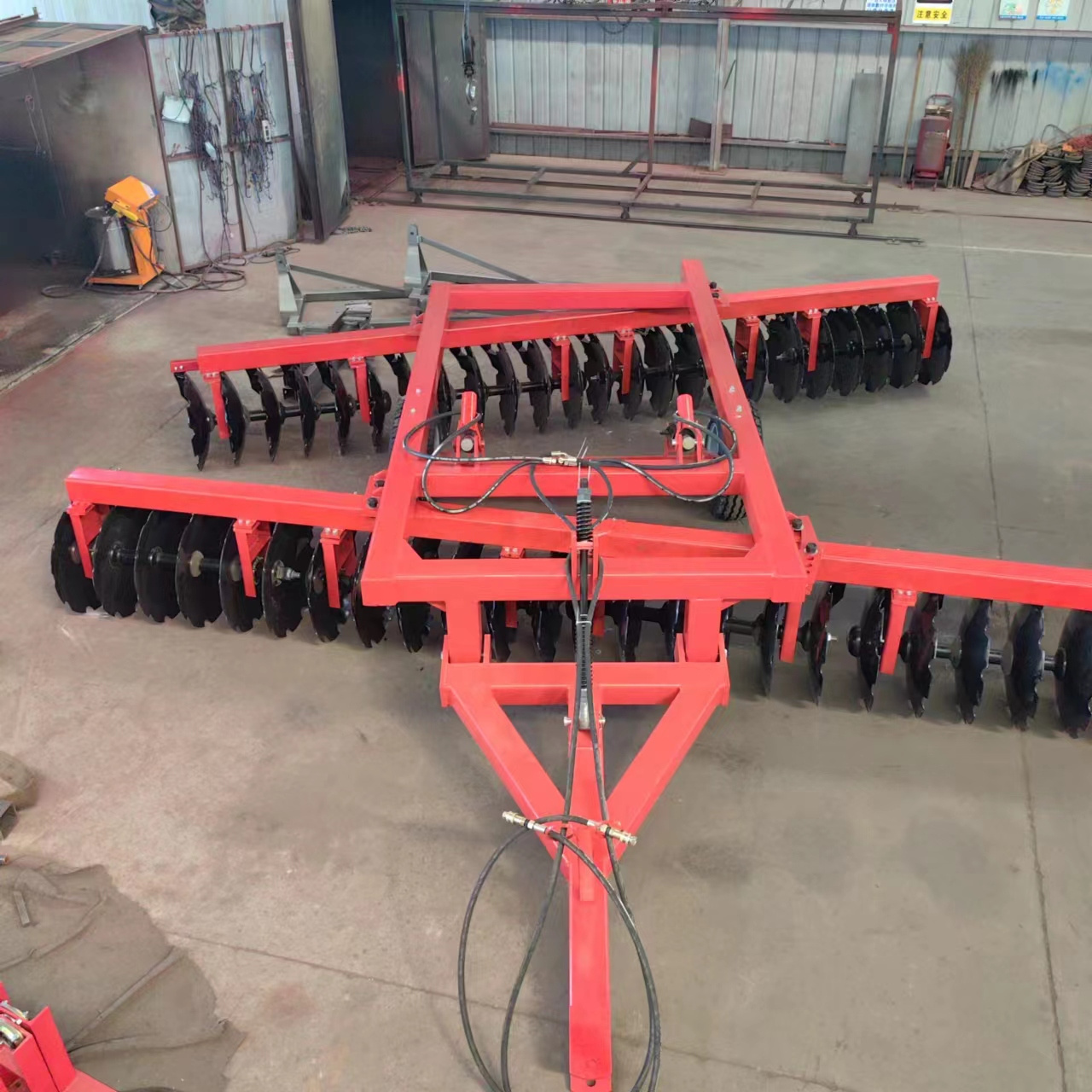 Tractor Attachments and Implements disc harrow 48 disc